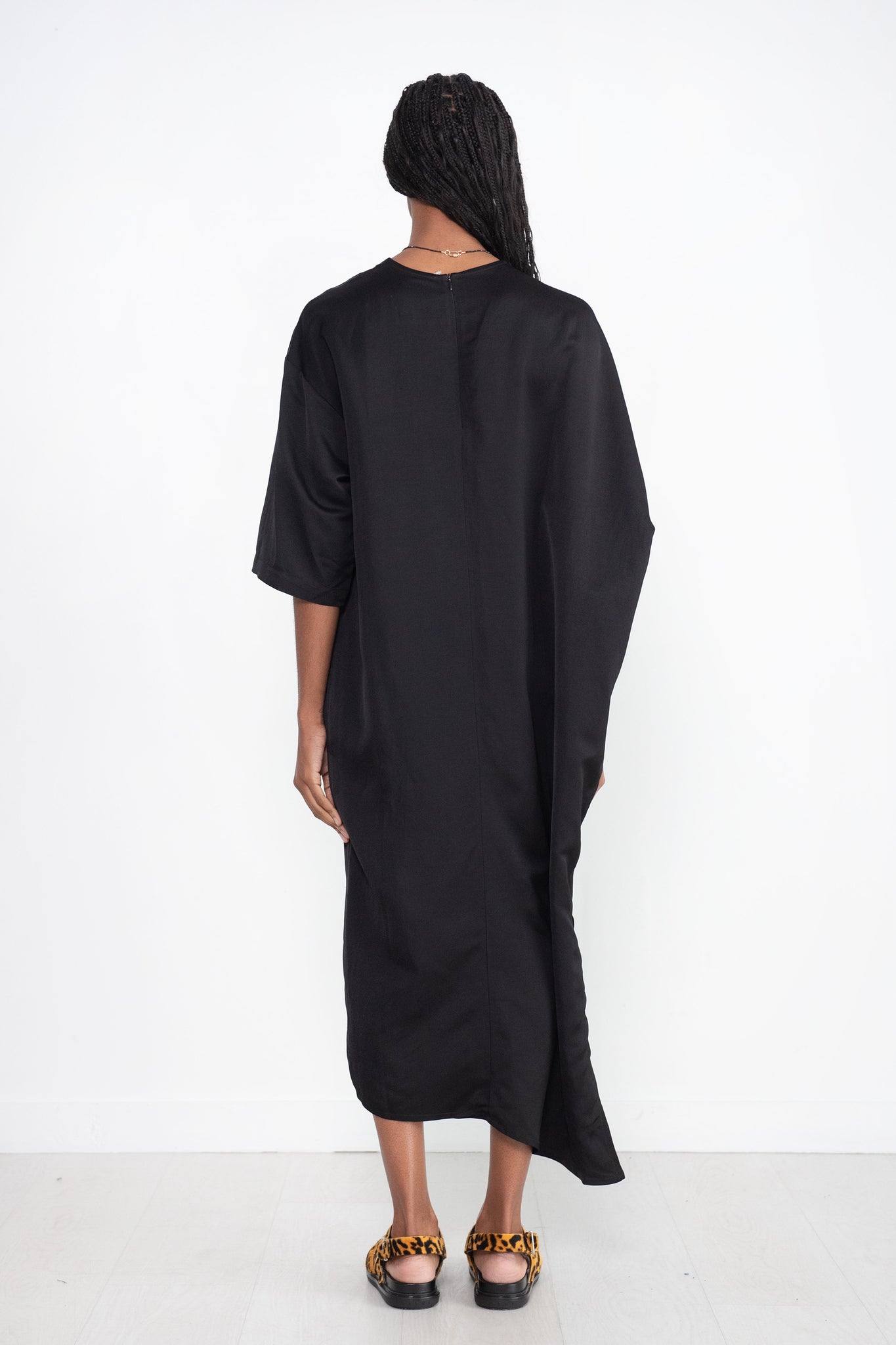 Christian Wijnants - Darene Asymmetrical t- Shirt Dress, black