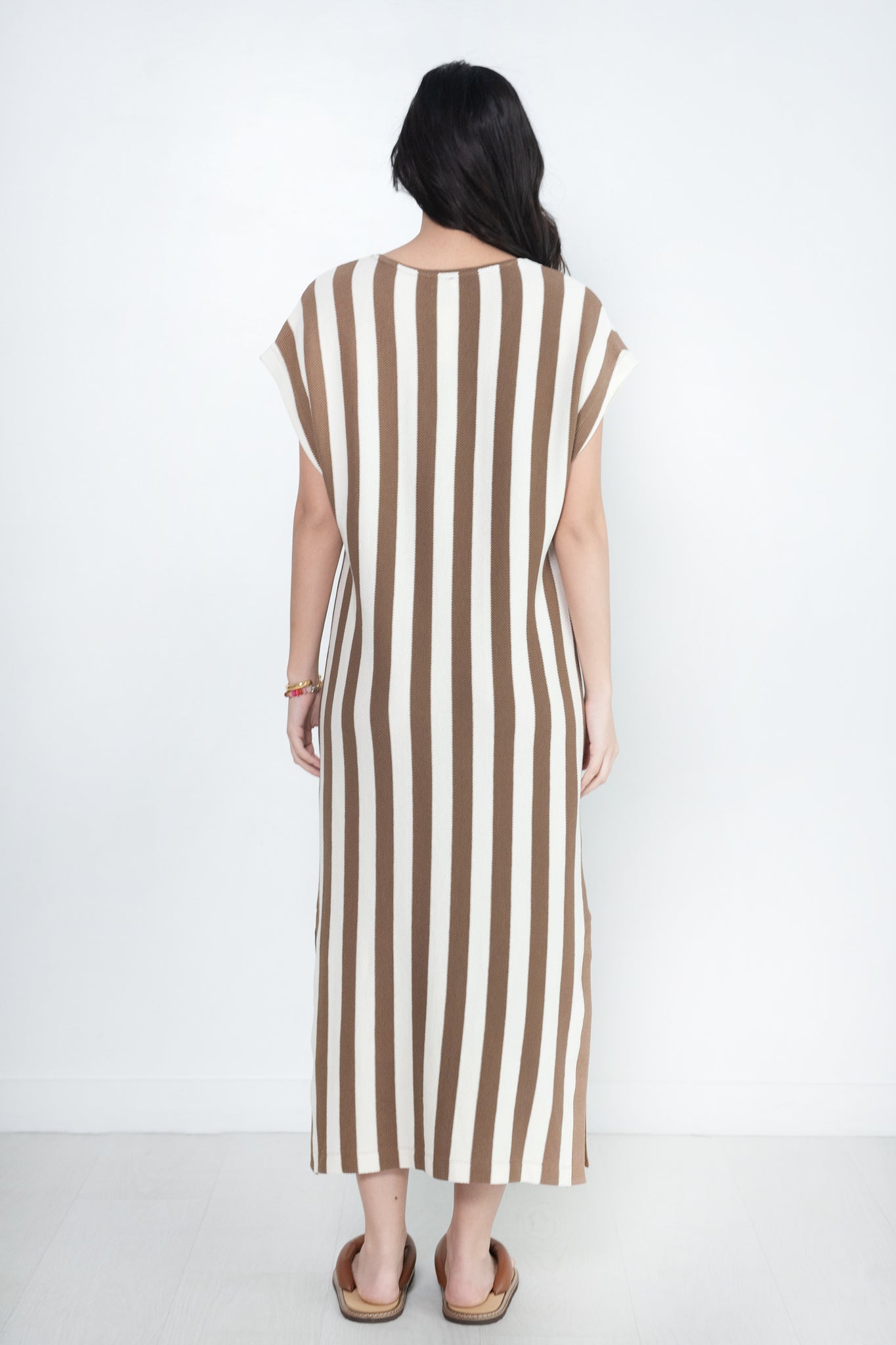 Closed - V-Neck Dress, Nutmeg