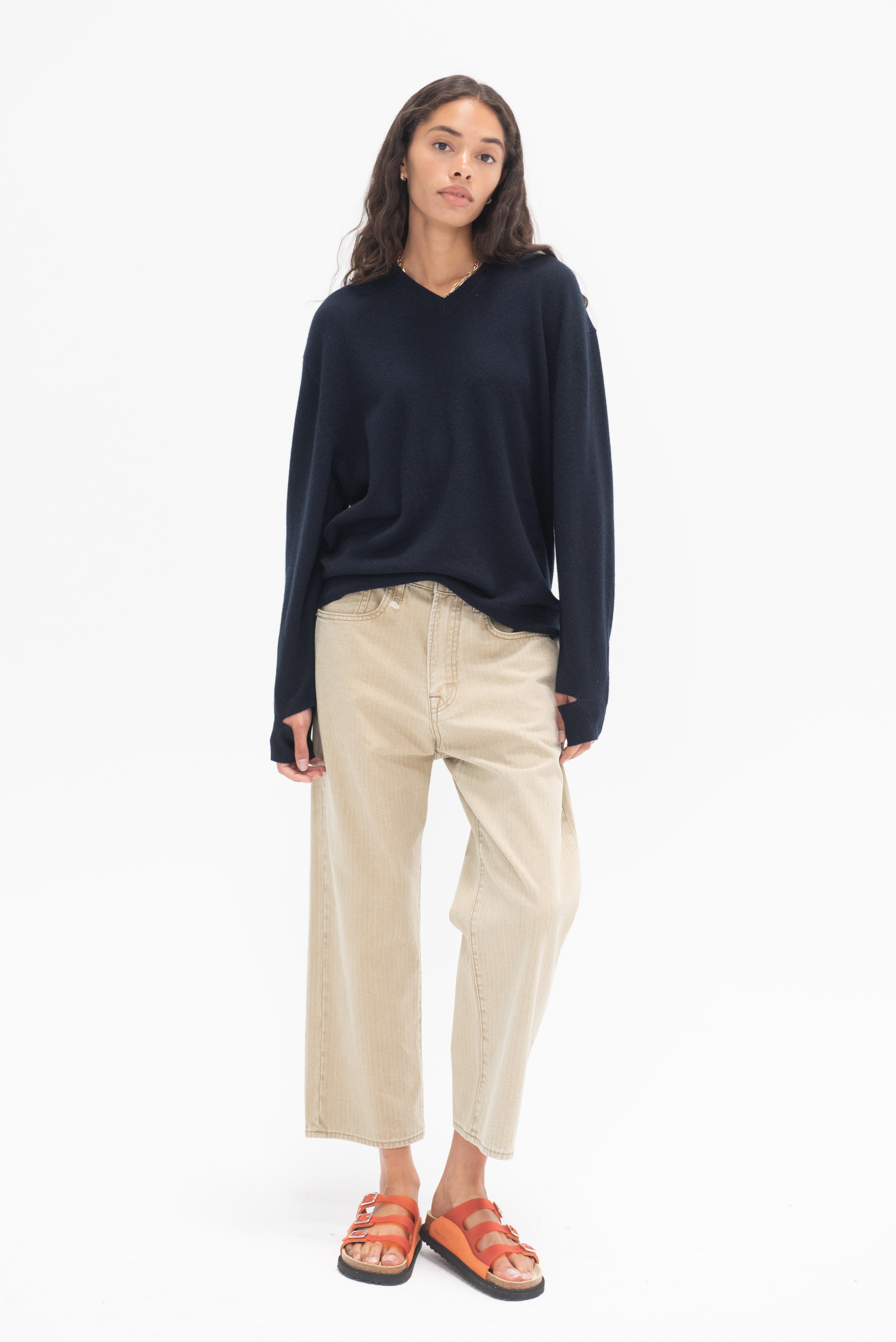 Jeanne pierre herringbone tunic sweater shop
