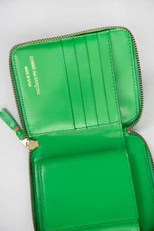 Comme des Garçons - Embossed Leather Wallet, Green