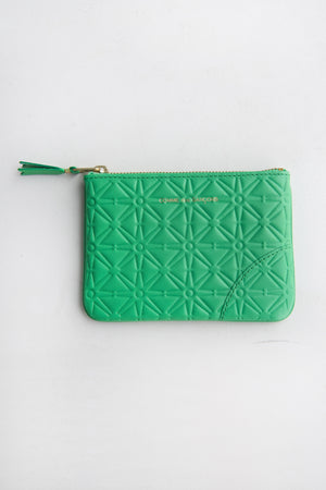 Comme des Garçons - Small Embossed Pouch, Green