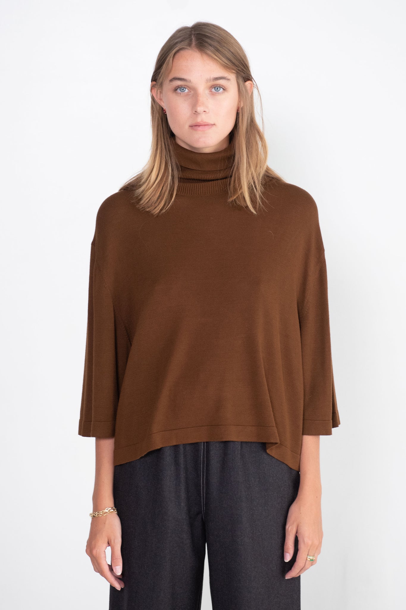 CORDERA - Viscose Turtleneck, Aztec