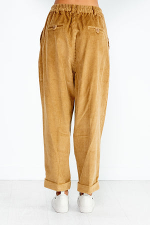 CORDERA - Cotton Cord Masculine Pants, Miel