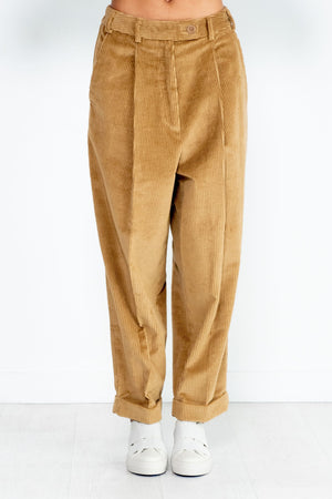 CORDERA - Cotton Cord Masculine Pants, Miel