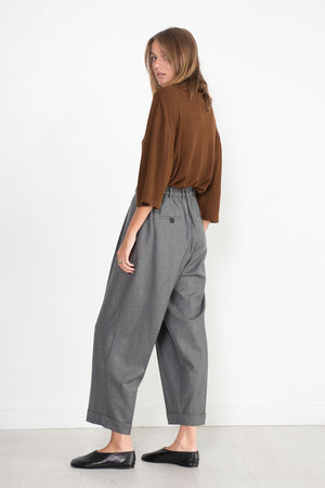CORDERA - Wool Maculine Pants, Grey