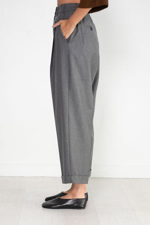 CORDERA - Wool Maculine Pants, Grey