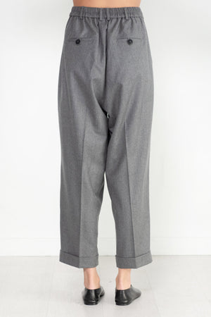 CORDERA - Wool Maculine Pants, Grey