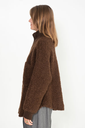 CORDERA - Wool and Mohair Jacket, Tierra