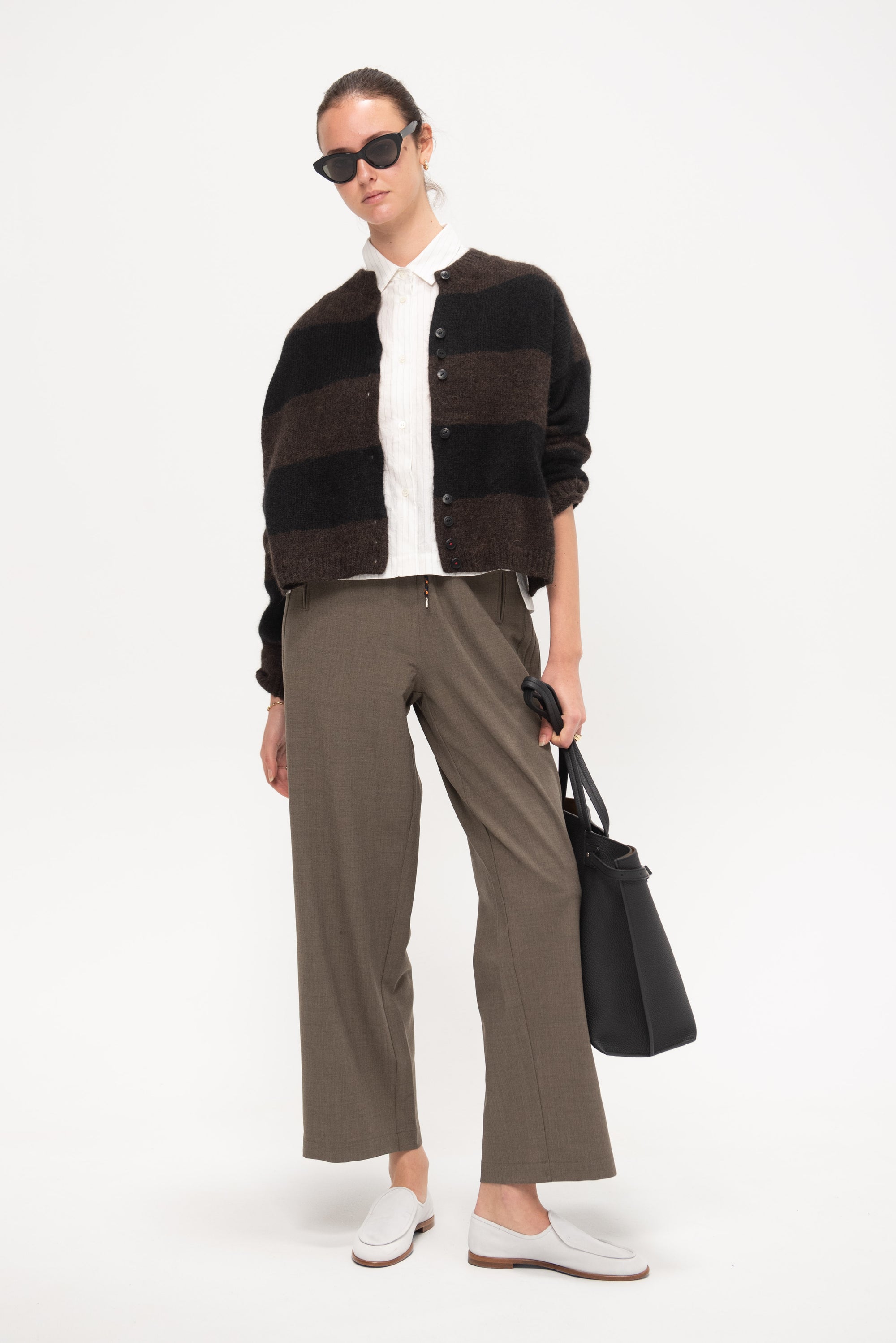 Tailoring Relaxed Pants, Taupe