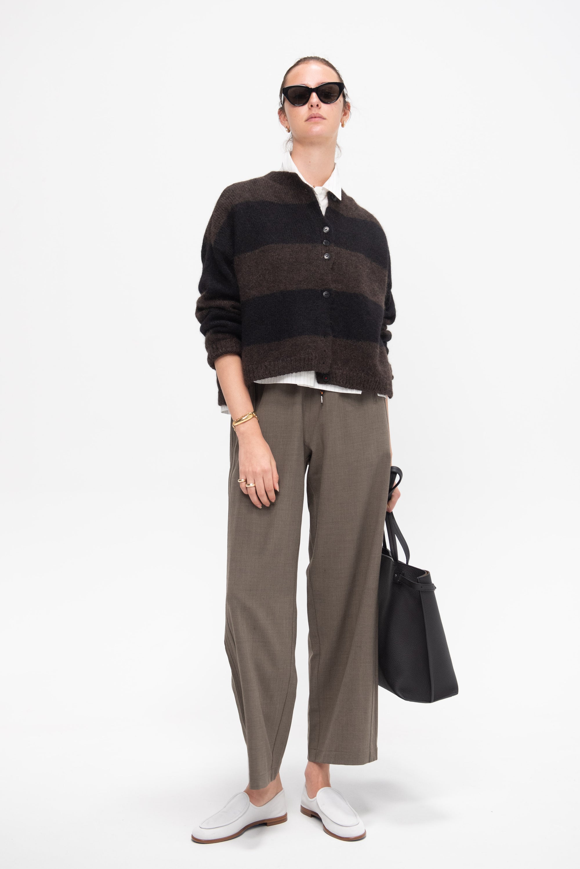 Tailoring Relaxed Pants, Taupe