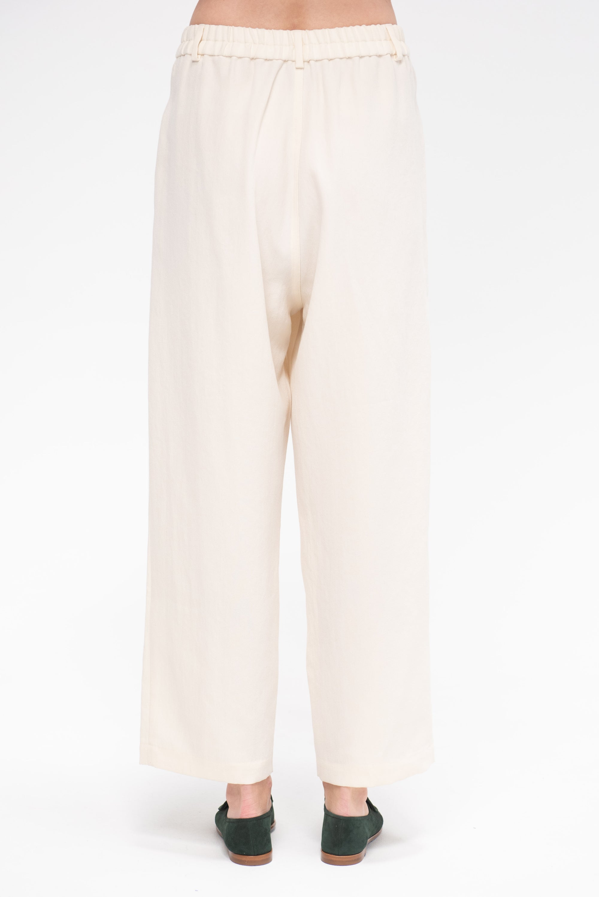 Wide Leg Pants, Gardenia