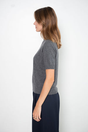 Demylee - Irelia Top, Dark Heather Gray