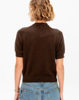 Irelia Fine Merino Wool Top, Moss