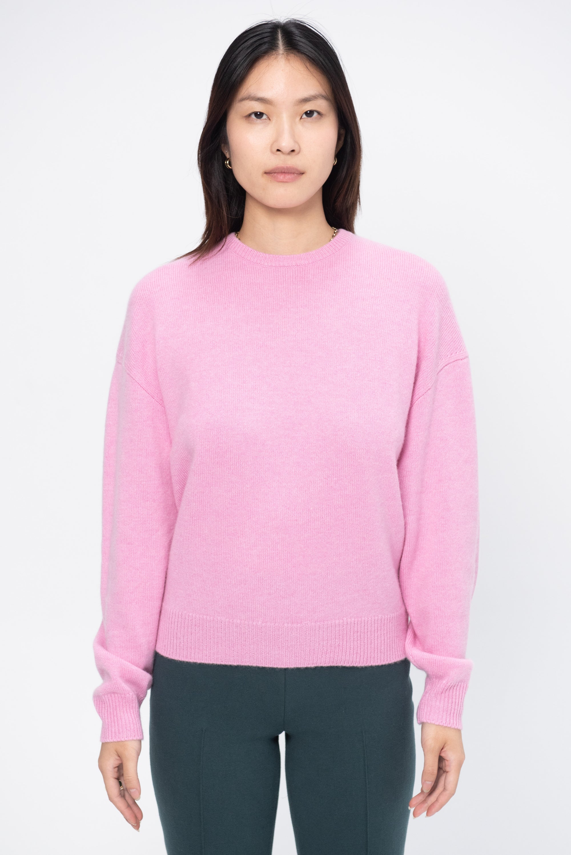 DEMYLEE - Artemis Cashmere Sweater, Bright Pink