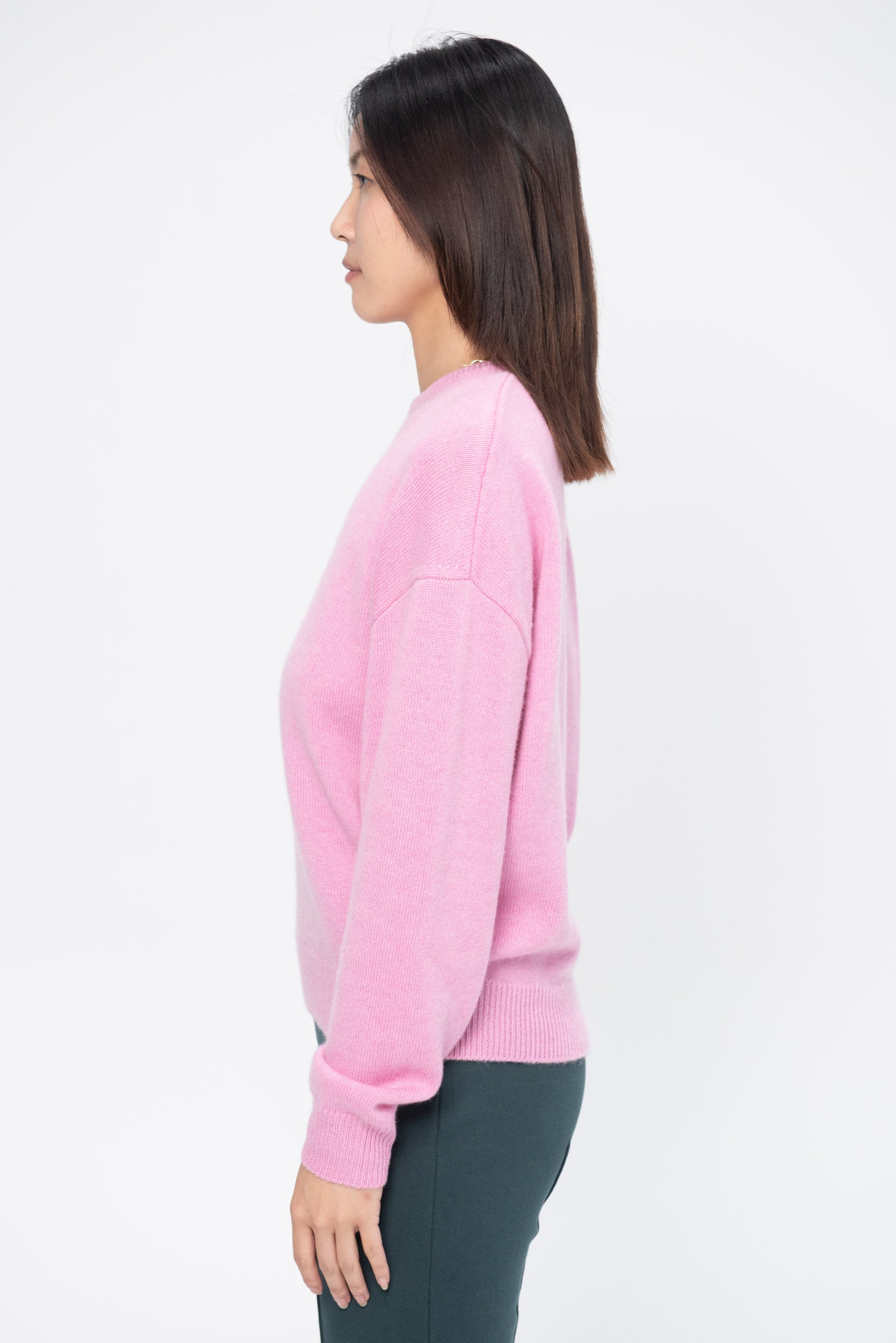 DEMYLEE - Artemis Cashmere Sweater, Bright Pink