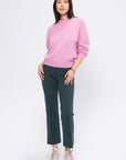 DEMYLEE - Artemis Cashmere Sweater, Bright Pink