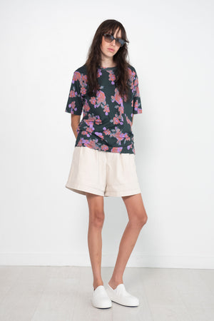 DENIMIST - Blair Double Pleated Short, Ivory