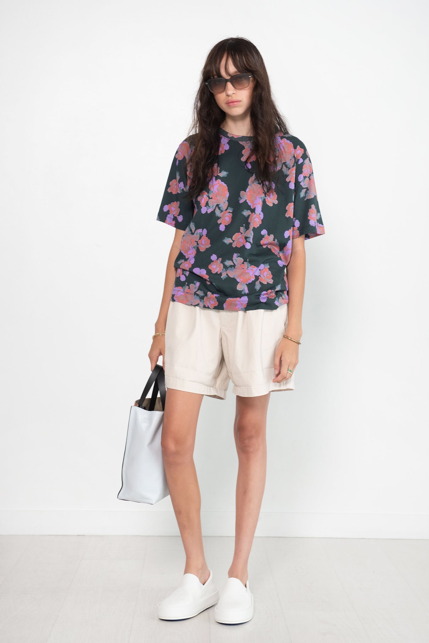 DENIMIST - Blair Double Pleated Short, Ivory