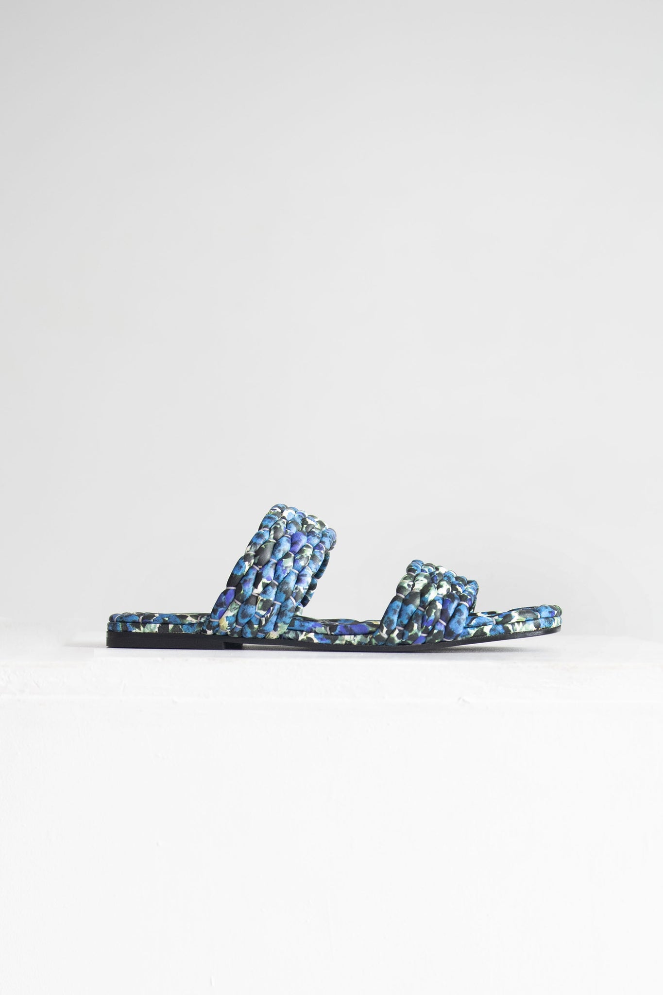 Dries Van Noten - Woven Slide Sandal, Blue