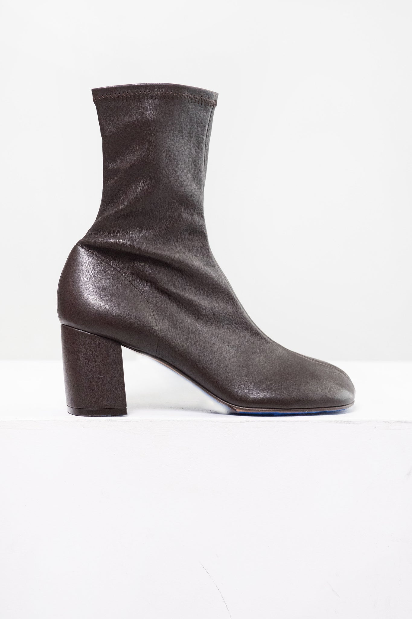 Dries Van Noten - Heeled Leather Boots, Dark Brown