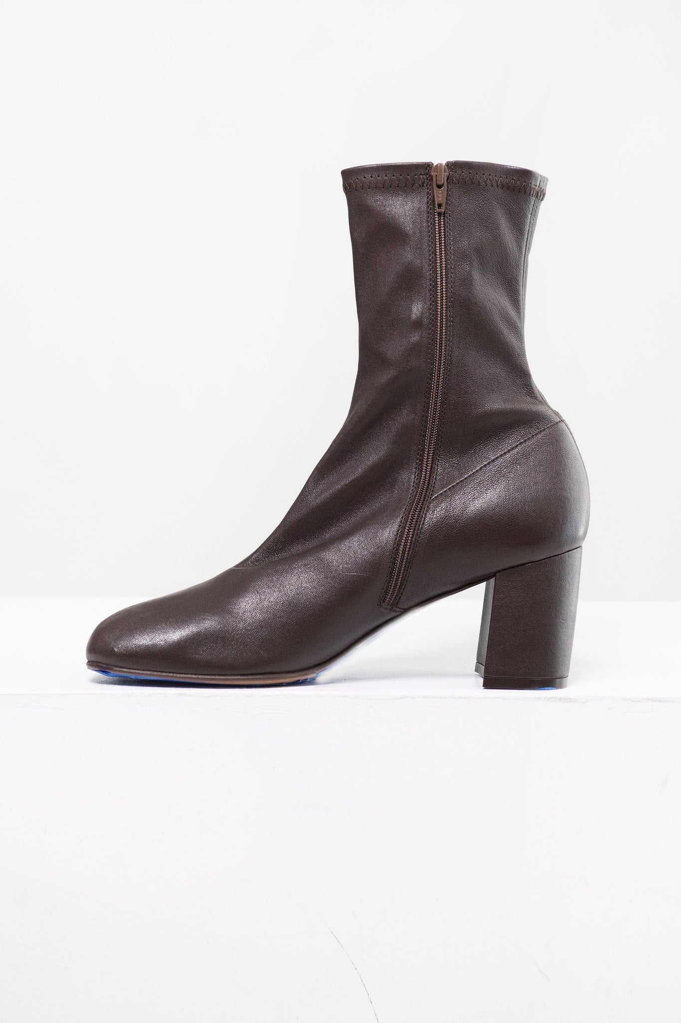 Dries Van Noten - Heeled Leather Boots, Dark Brown