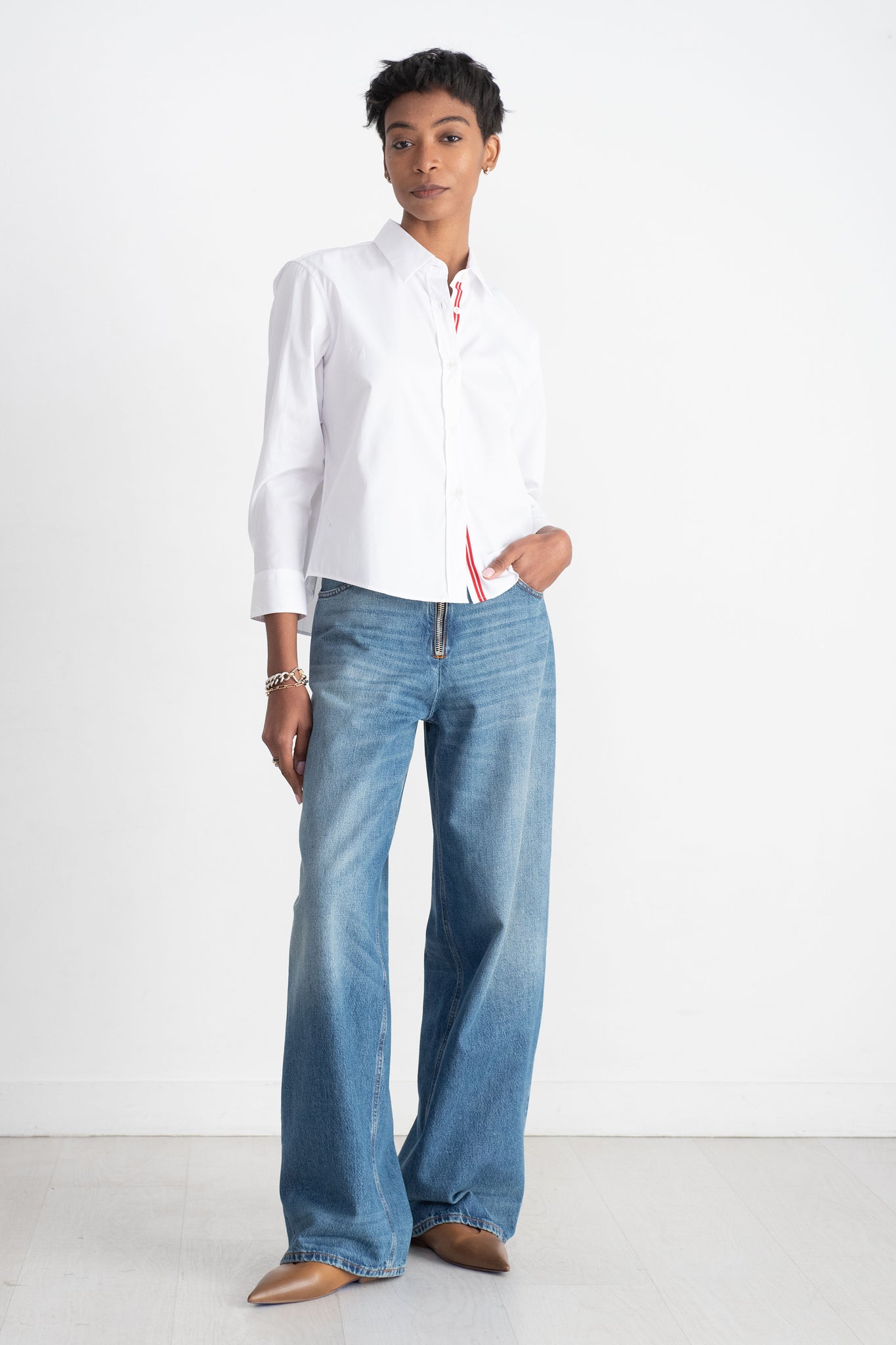 Dries Van Noten Jacquard Button Down - Men's M