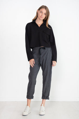 Dries Van Noten - Collared Jersey Pullover, Black