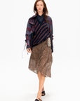 Embellished Skirt, Brown
