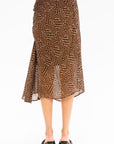 Embellished Skirt, Brown
