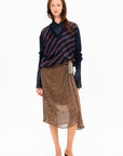 Embellished Skirt, Brown