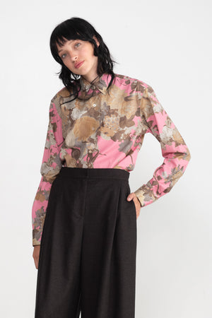 Dries Van Noten - Point Collar Blouse, Pink