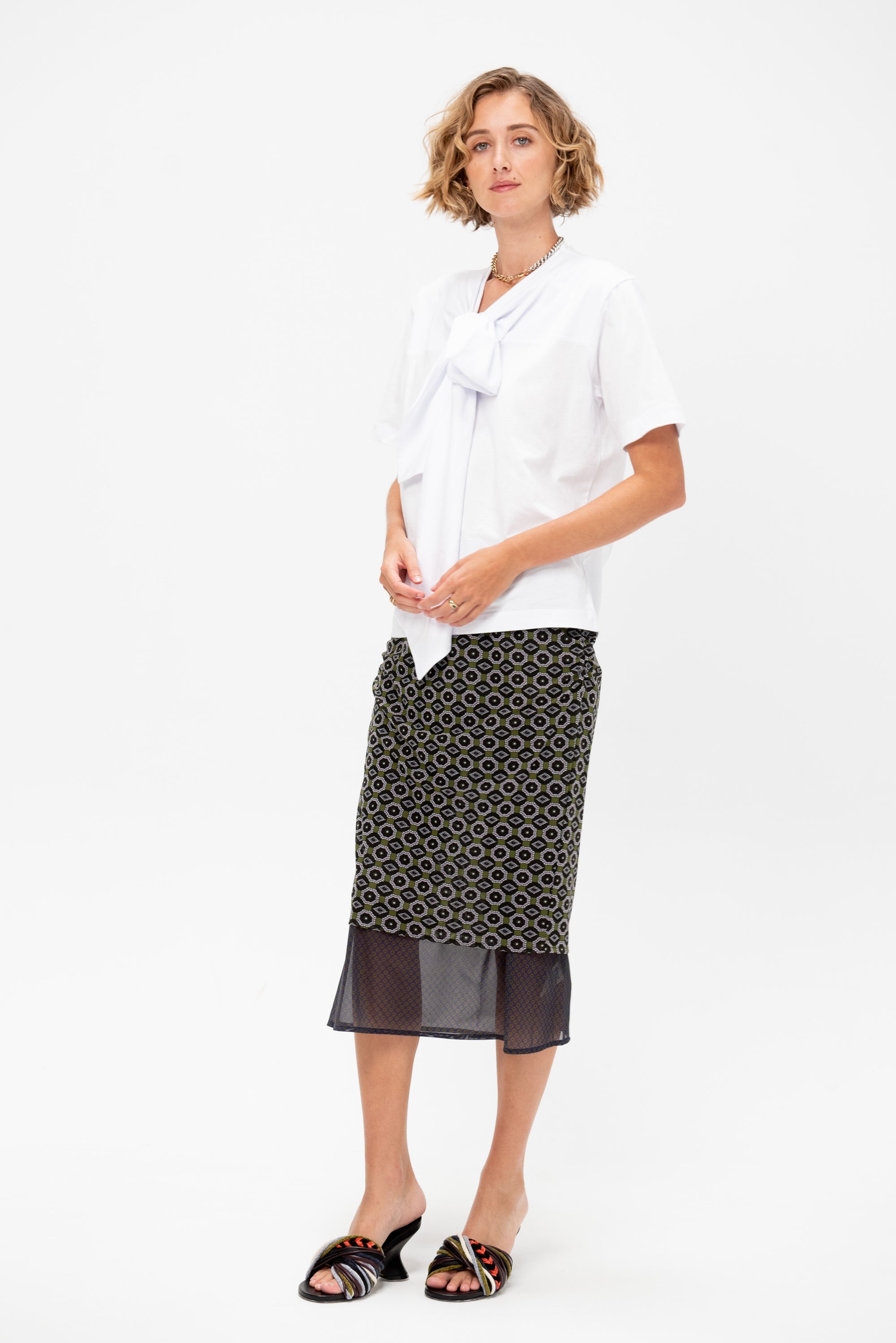 Knot T-Shirt, White