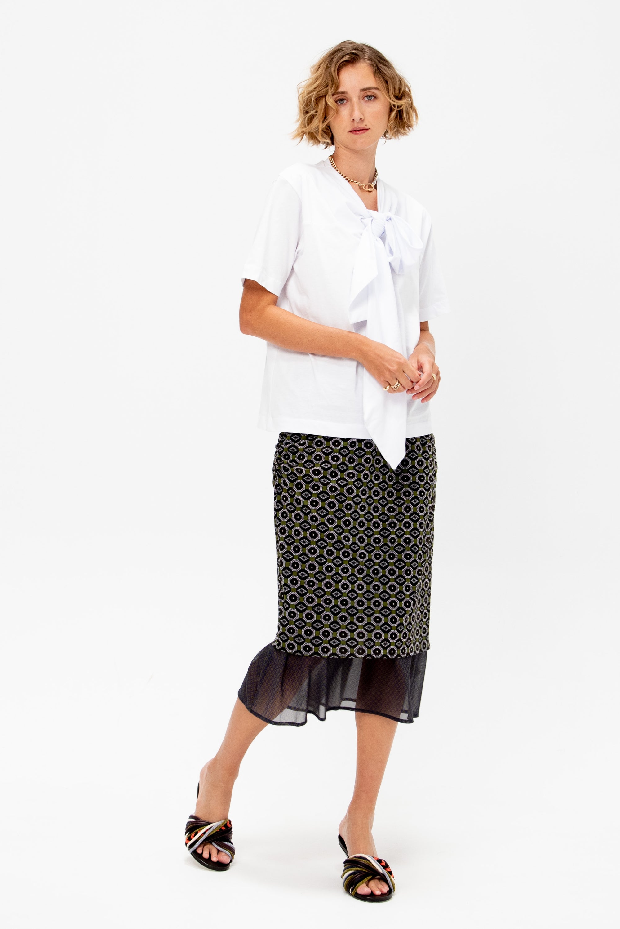 Knot T-Shirt, White