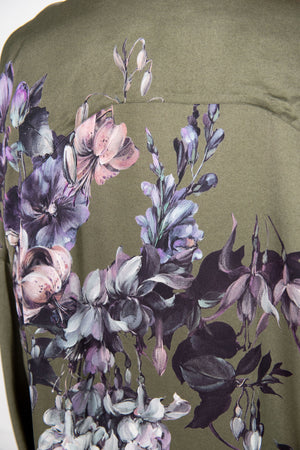 Dries Van Noten - Printed Button Down, Khaki