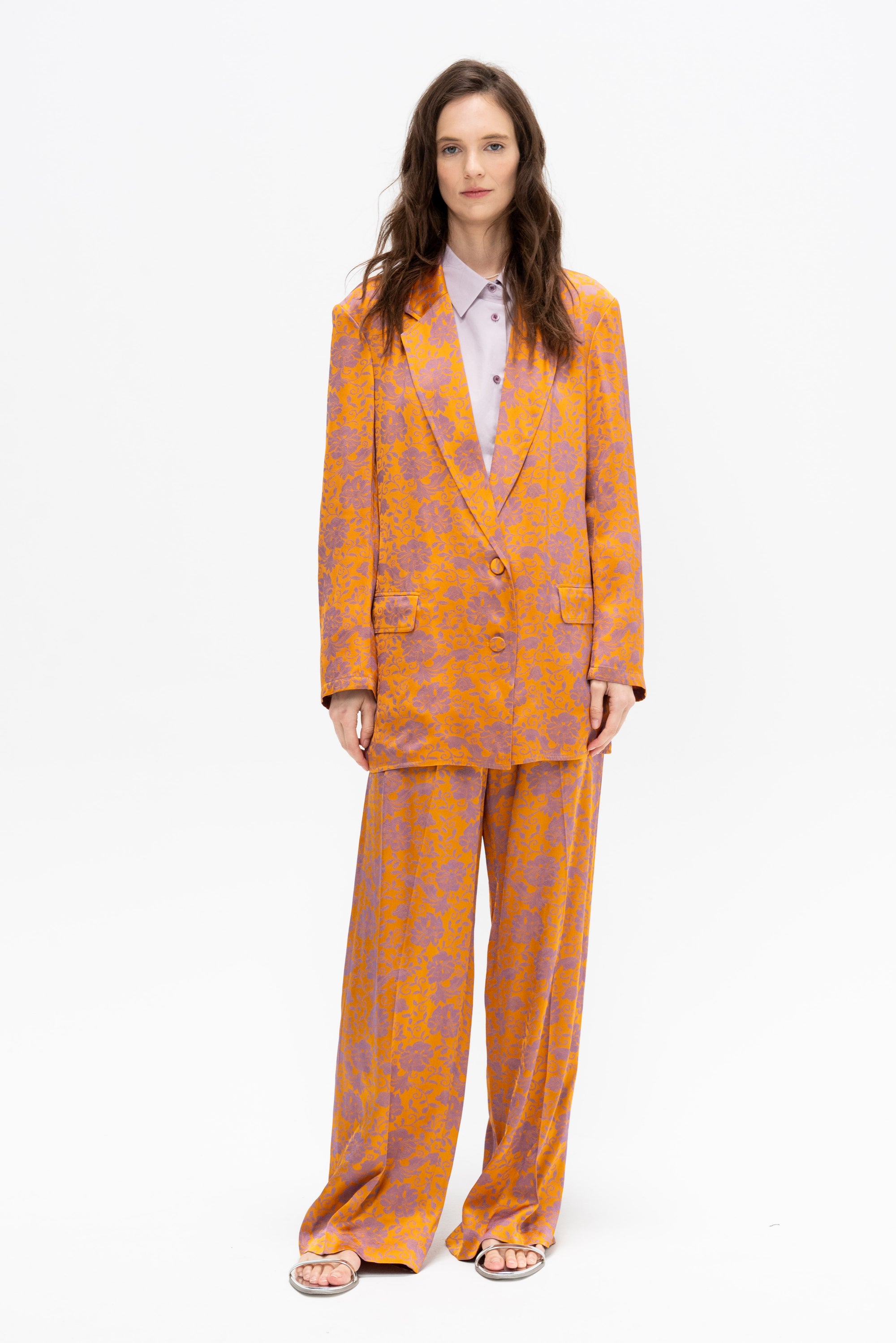 Print Pant, Mandarin