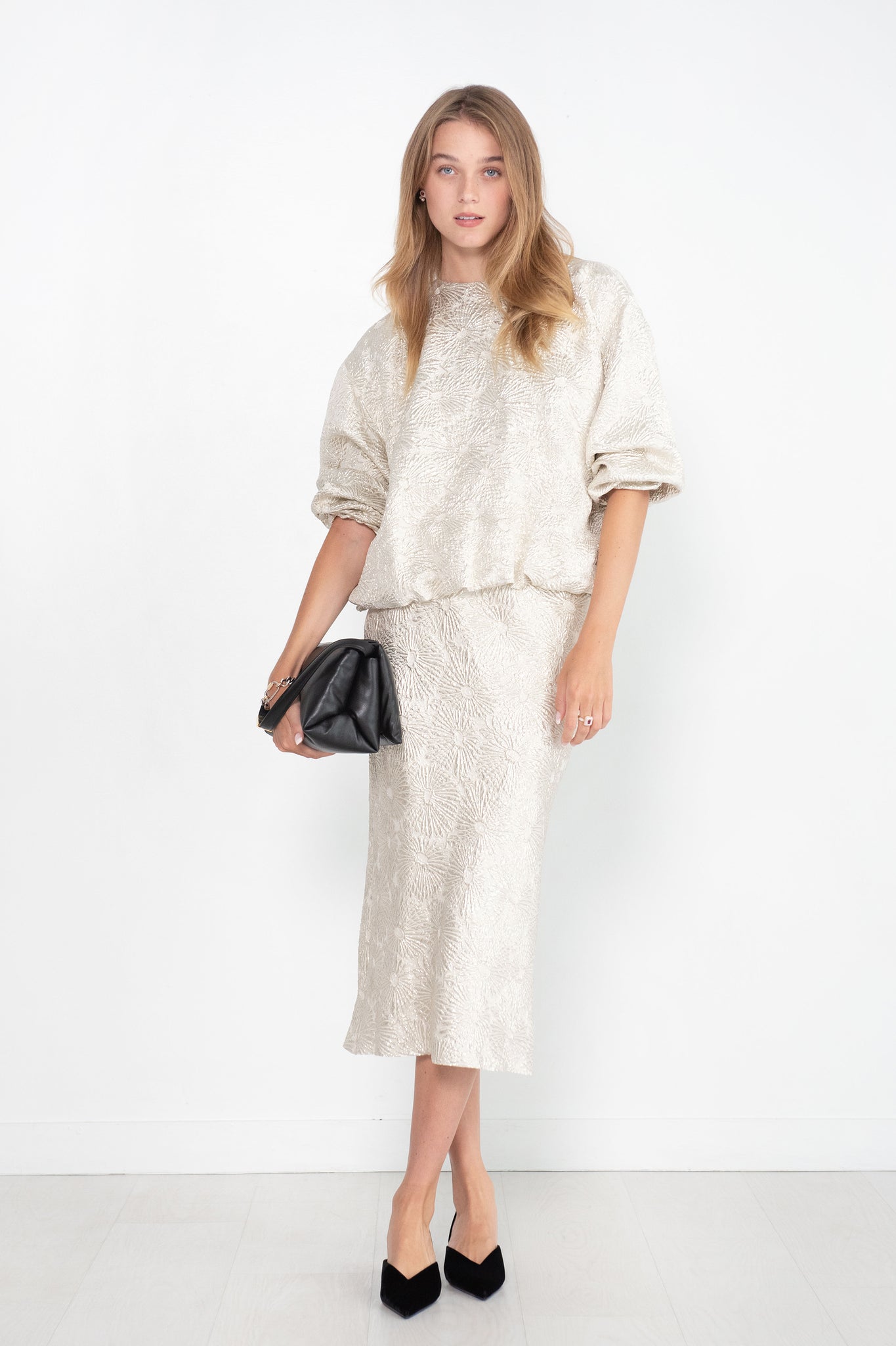 Dries Van Noten - Sparkle Skirt, Silver
