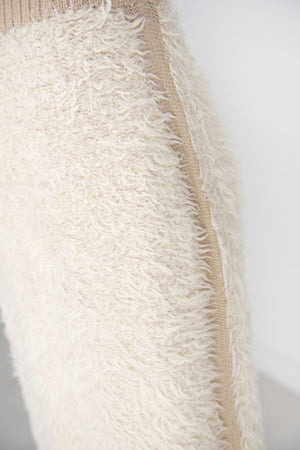 Lauren Manoogian - Skirt Sherpa, Raw White & Antique
