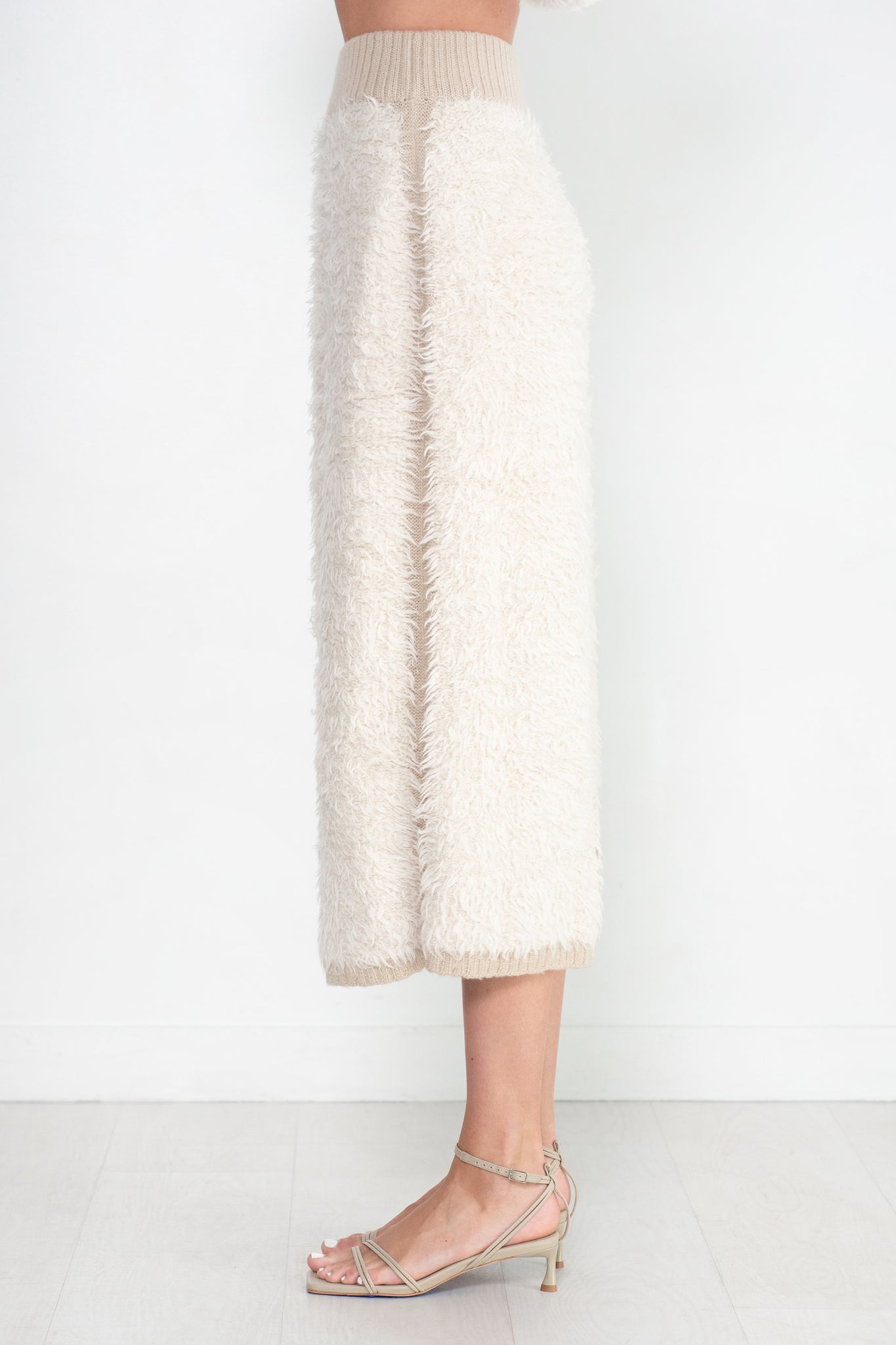 Lauren Manoogian - Skirt Sherpa, Raw White & Antique