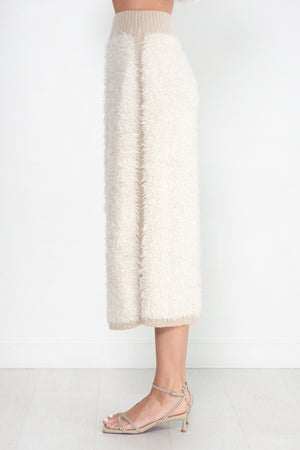 Lauren Manoogian - Skirt Sherpa, Raw White & Antique