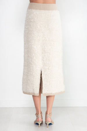 Lauren Manoogian - Skirt Sherpa, Raw White & Antique
