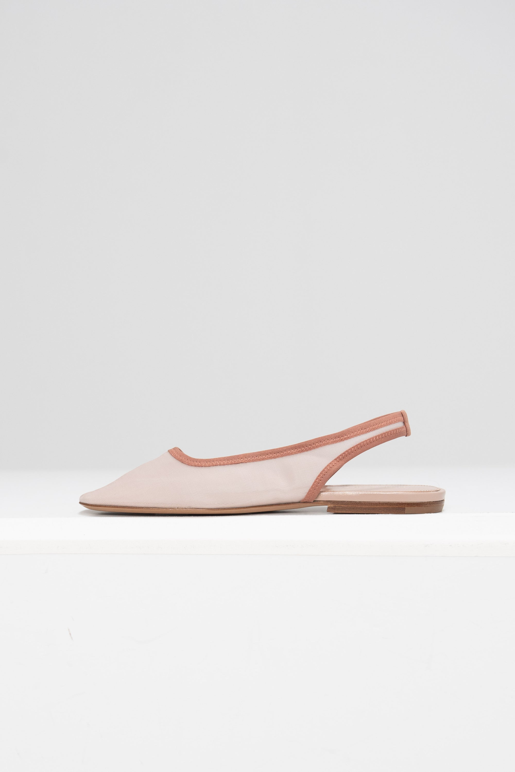 Mesh Slingback, Blush