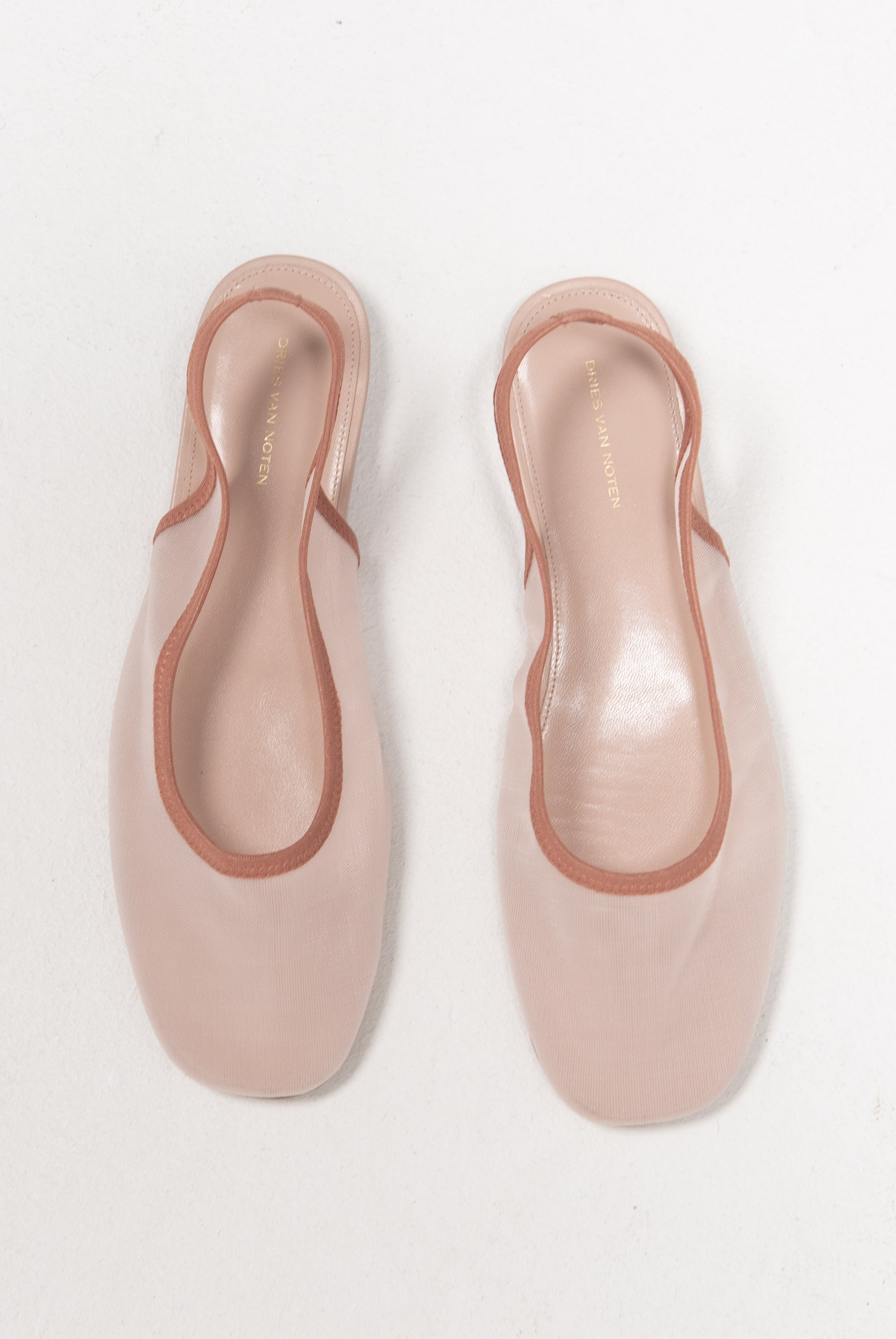 Mesh Slingback, Blush