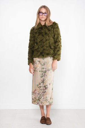 Dries Van Noten - Watercolor Skirt, Ecru