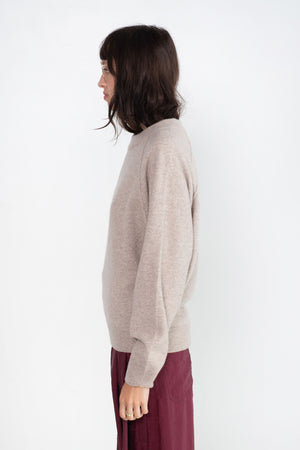 DUNE - Crew Neck Raglan Sweater, Moon Dust
