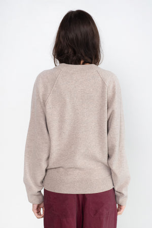 DUNE - Crew Neck Raglan Sweater, Moon Dust