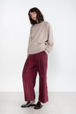 DUNE - Crew Neck Raglan Sweater, Moon Dust
