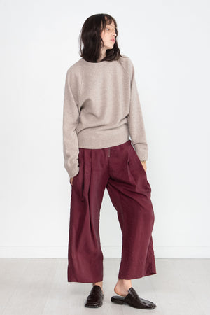 DUNE - Crew Neck Raglan Sweater, Moon Dust