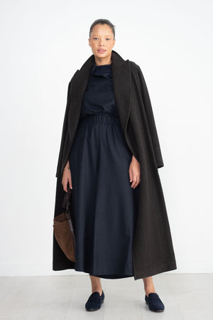 Dušan - Batwinged Oversized Shirt, Navy
