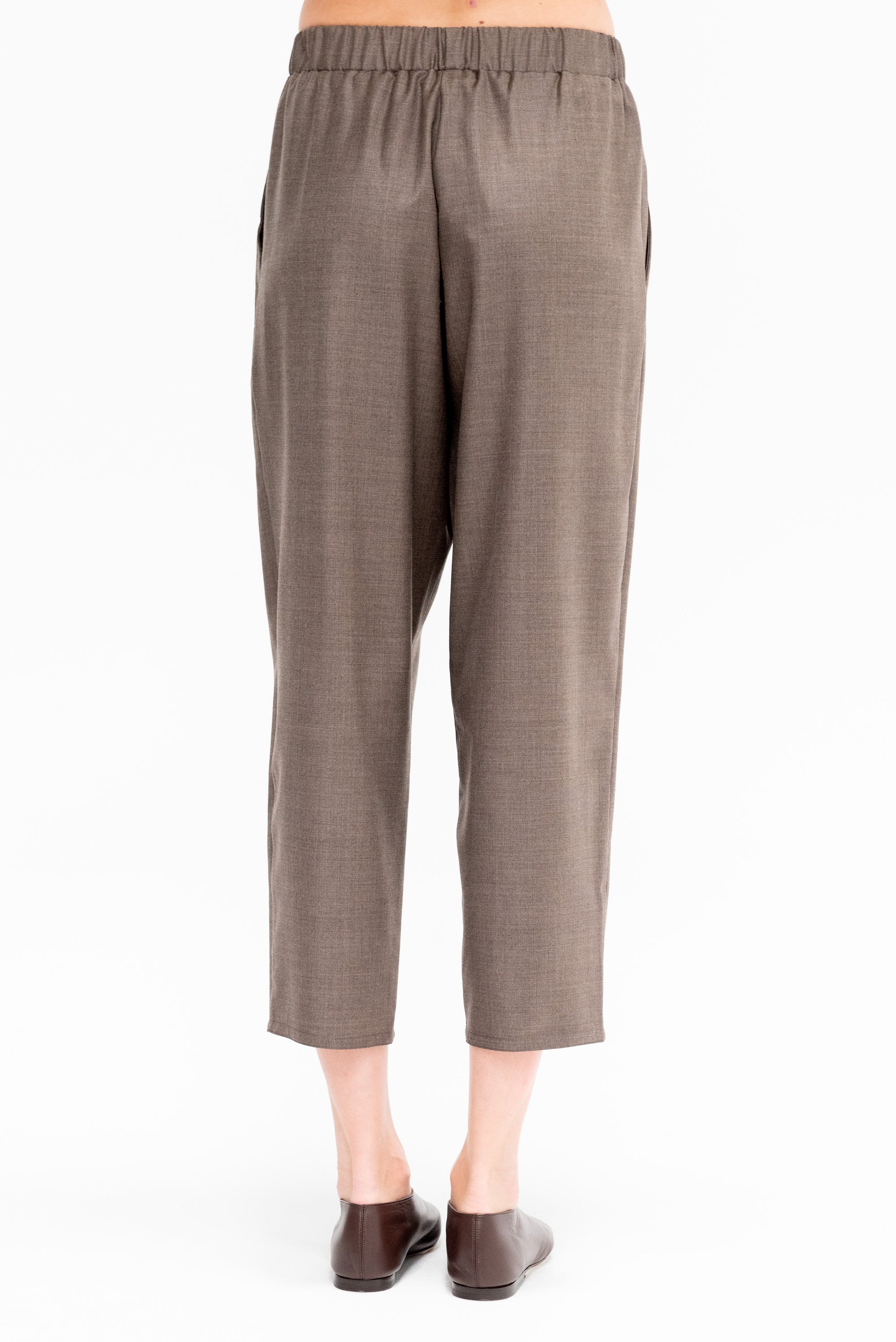Carrot Pants, Dark Taupe