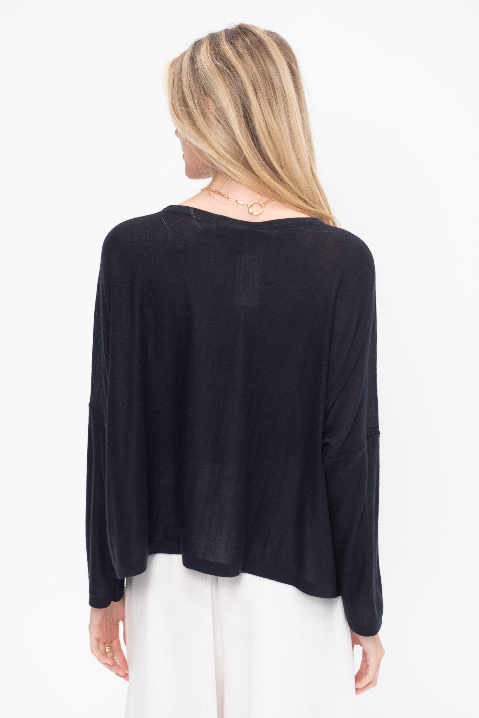 Cropped Shirt, Midnight